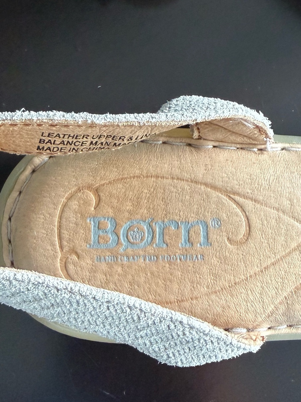Born grey sandals, size 8 - Picture 3 of 7
